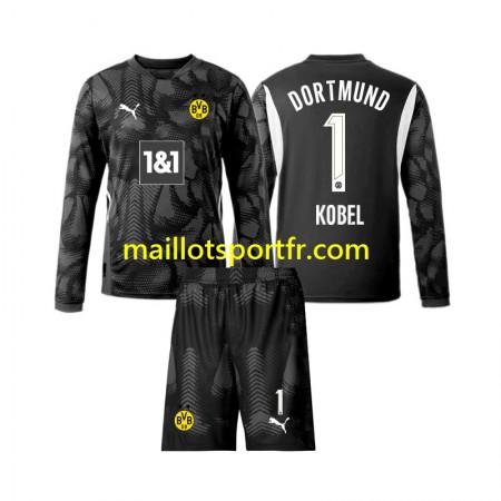Maillot de Foot Borussia Dortmund Gregor Kobel 1 Gardien Enfant Quatrième 2024/25 ML Maillot de Foot Borussia Dortmund Gregor Kobel 1 Gardien Enfant Quatrième 2024/25 ML